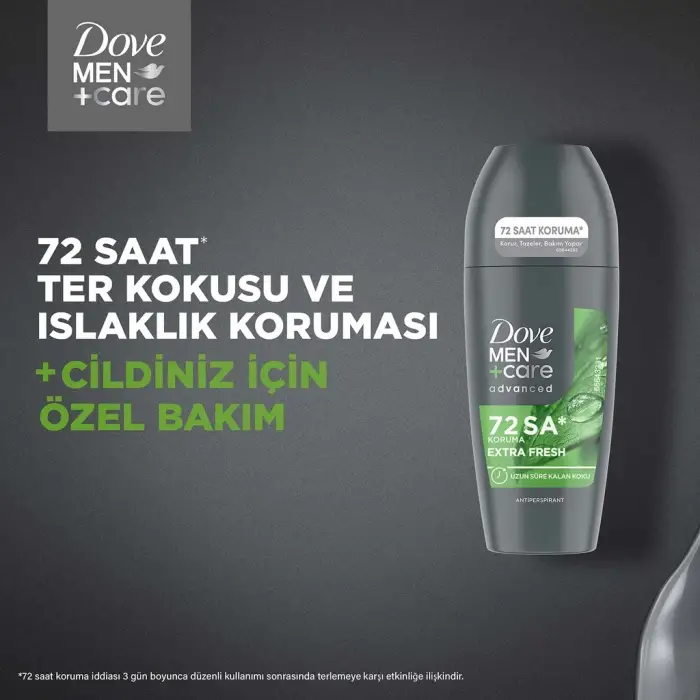 Dove Men +Care Extra Fresh Erkek Roll On Deodorant 50 ml