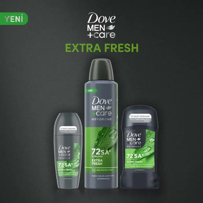 Dove Men +Care Extra Fresh Erkek Roll On Deodorant 50 ml
