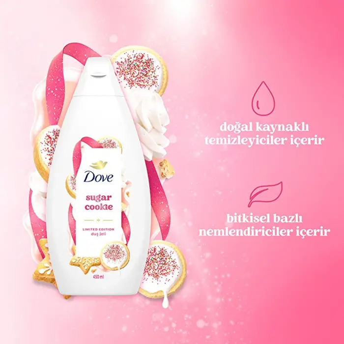 Dove Sugar Cookie Duş Jeli 450 ml