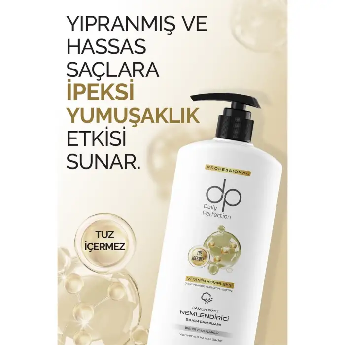 Dp Şampuan Pamuk Sütü ve Buğday Proteini 425 ml