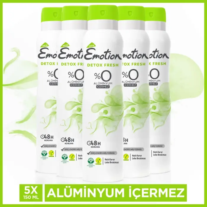 Emotion Detox Fresh Kadın Deodorant Sprey 150 ml