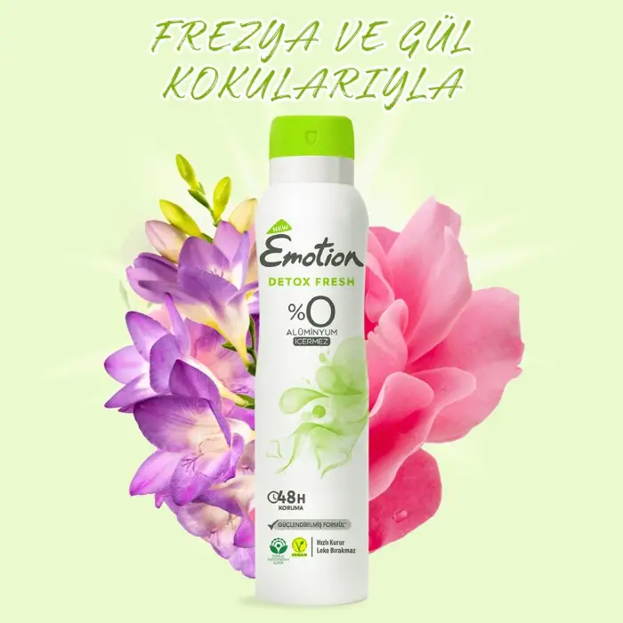 Emotion Detox Fresh Kadın Deodorant Sprey 150 ml