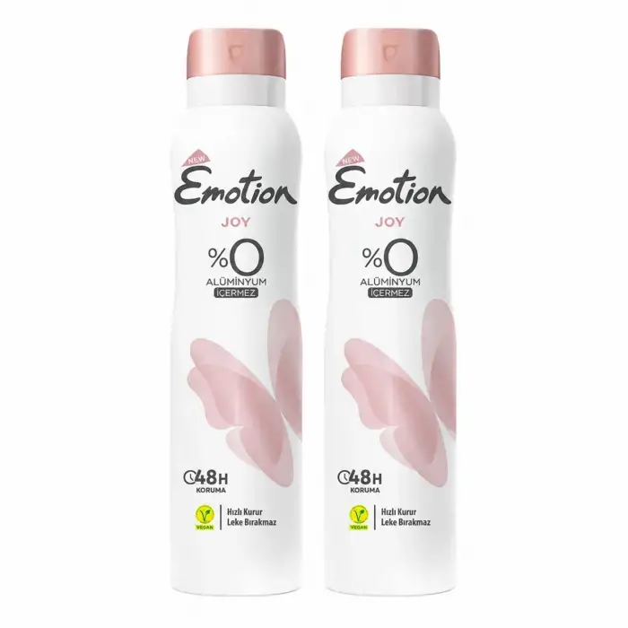 Emotion Joyous Kadın Deodorant Sprey 150 ml x 2