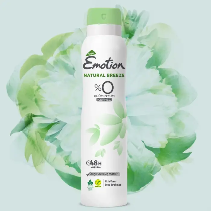 Emotion Natural Breeze Kadın Deodorant Sprey 150 ml