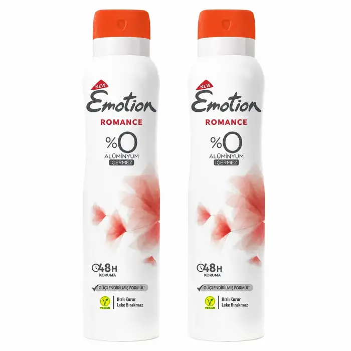 Emotion Romance Kadın Deodorant Sprey 2 x 150 ml