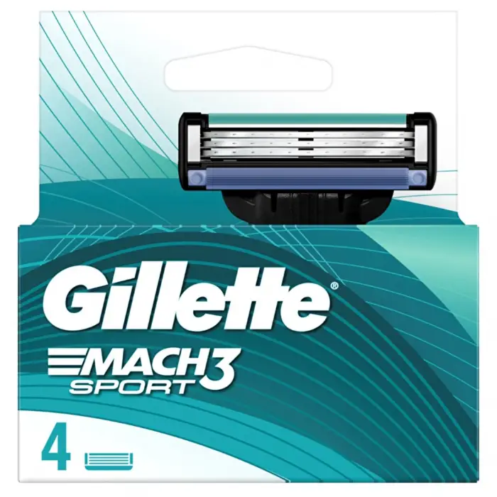 Gillette Mach3 Start Yedek Tıraş Bıçağı 4lü
