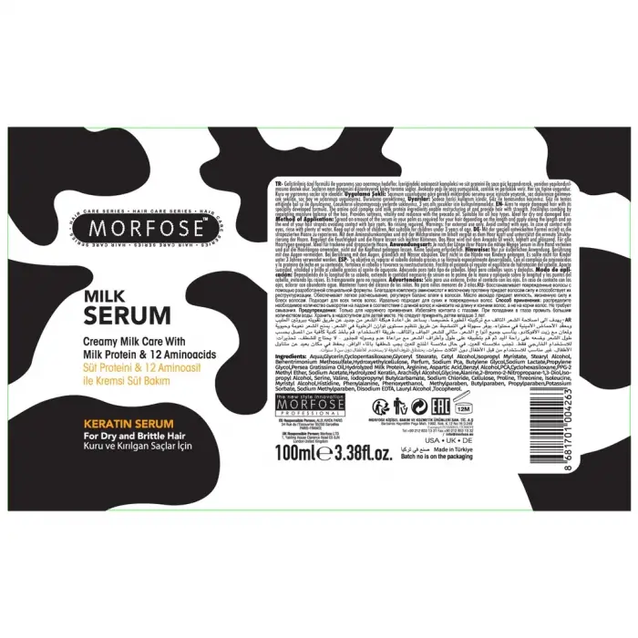 Morfose Milk Therapy Saç Serumu 100 ml