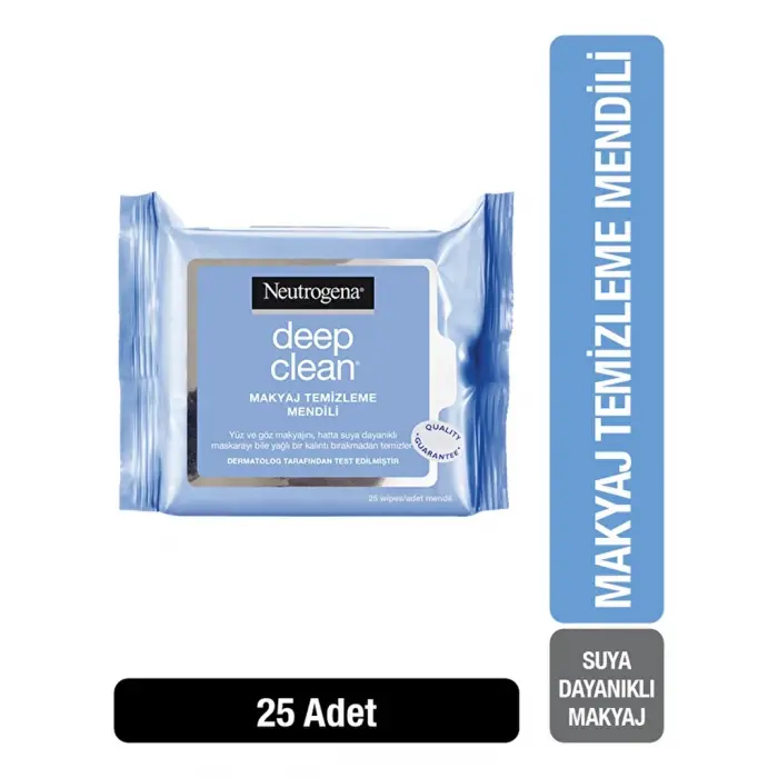 Neutrogena Makyaj Temizleme Mendili 25li
