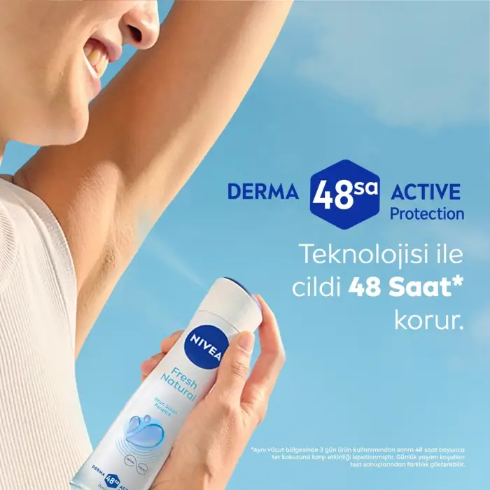 Nivea Fresh Natural Kadın Sprey Deodorant 200 ml