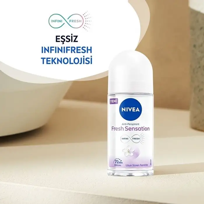Nivea Fresh Sensation Kadın Deodorant Roll On 50 ml