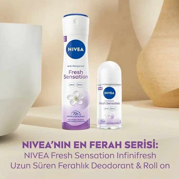 Nivea Fresh Sensation Kadın Deodorant Roll On 50 ml