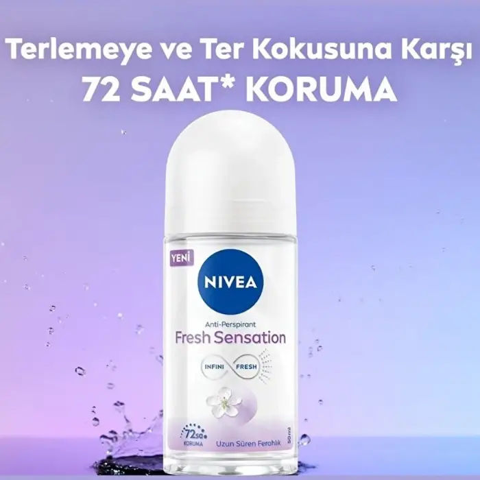 Nivea Fresh Sensation Kadın Deodorant Roll On 50 ml