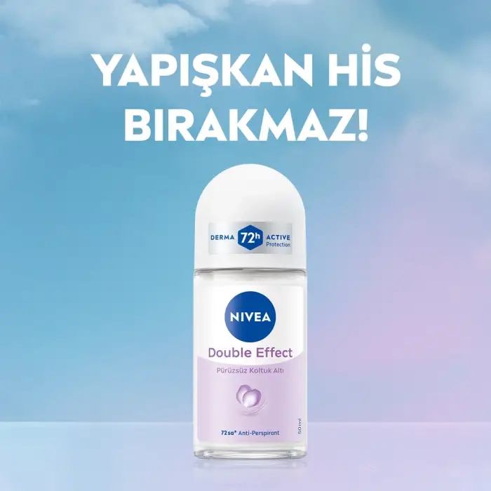 Nivea Kadın Roll-On Deodorant Double Effect 50 ml