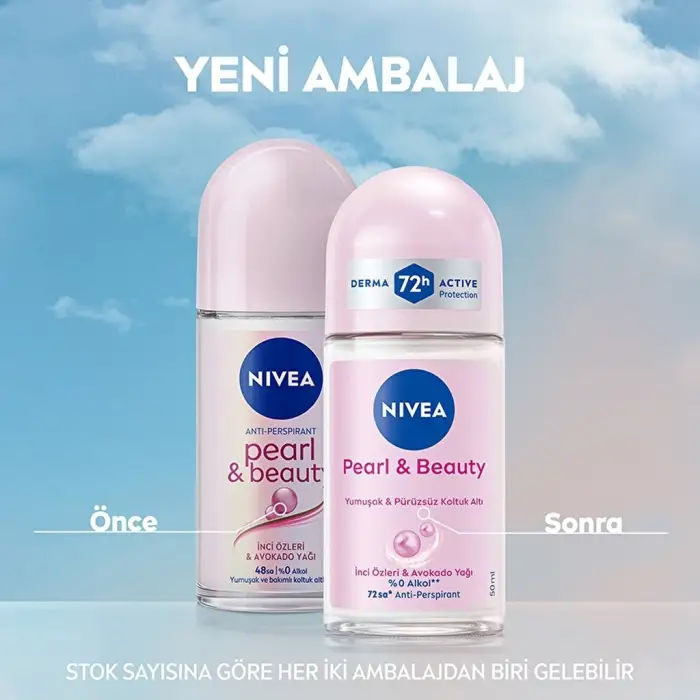 Nivea Kadın Roll-on Deodorant Pearl & Beauty 50 ml
