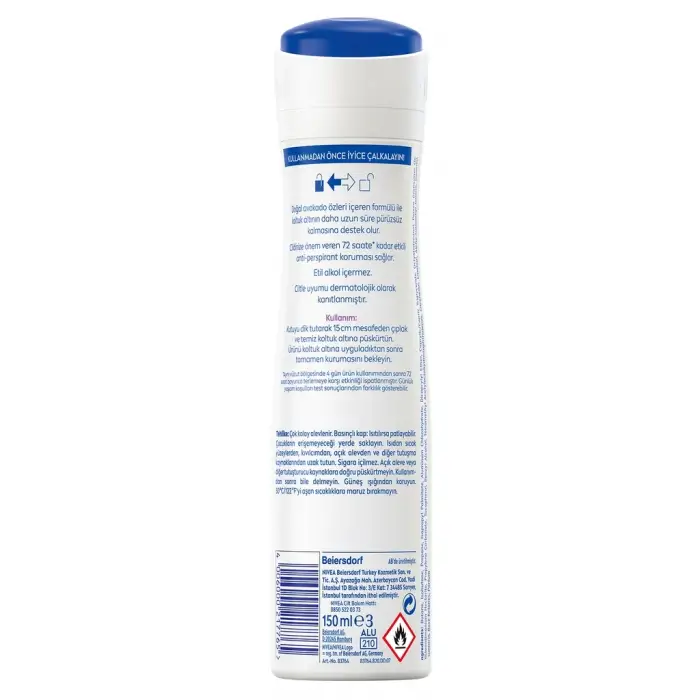 Nivea Kadın Sprey Deodorant Double Effect 150 ml