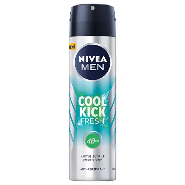 Nivea Men Cool Kick Fresh Erkek Deodorant Sprey 150 ml
