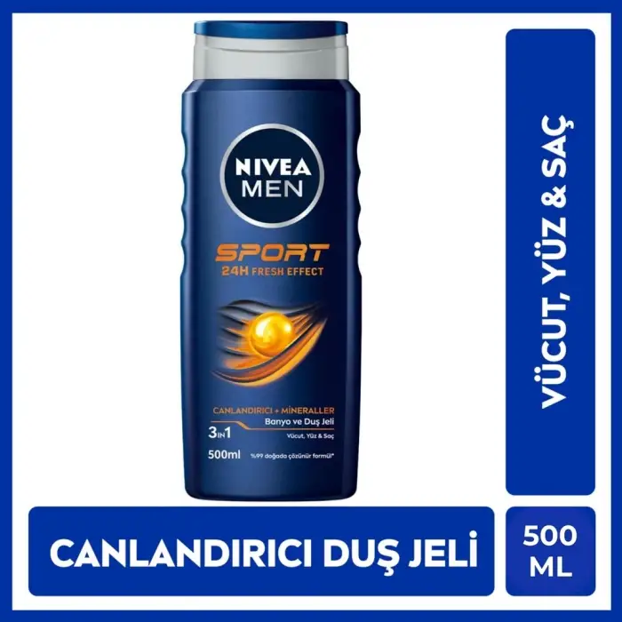 Nivea Men Erkek Sport Duş Jeli 500 ml