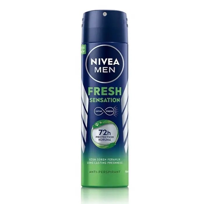 Nivea Men Fresh Sensation Erkek Deodorant Sprey 150 ml