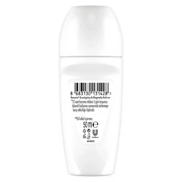 Rexona Thermocool Kadın Roll On Deodorant Eucalyptus & Magnolia 50 ml