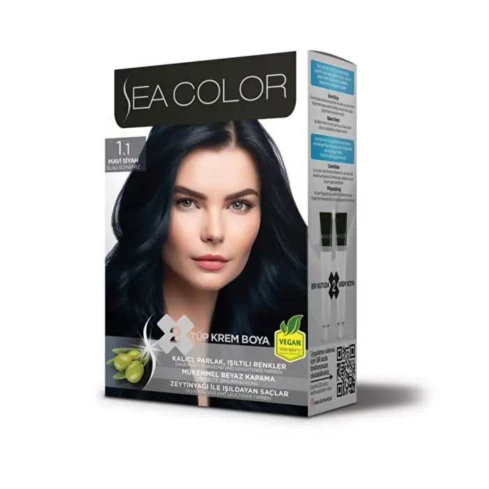 Sea Color Set Boya 1.1 Mavi Siyah
