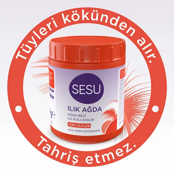 Sesu Ilık Ağda Turuncu 250 gr