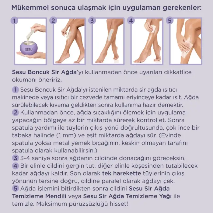 Sesu Soft Boncuk Ağda 250 gr