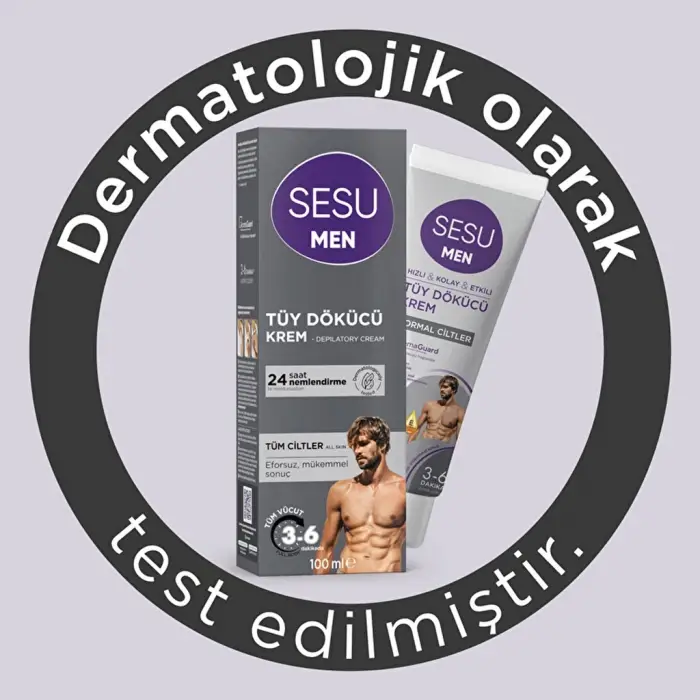 Sesu Tüy Dökücü Krem For Men 100 ml