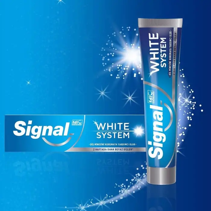 Signal White System Diş Macunu Beyazlatıcı 75 ml