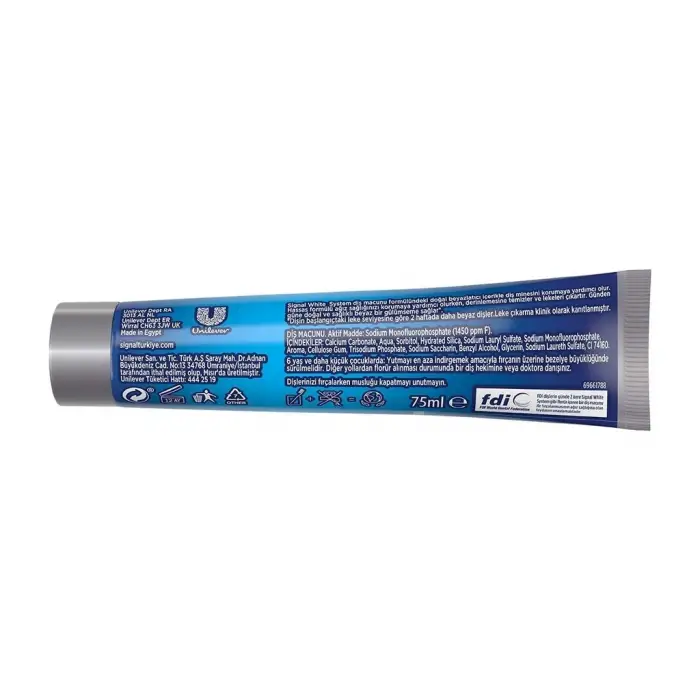 Signal White System Diş Macunu Beyazlatıcı 75 ml