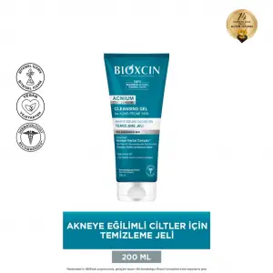 Bioxcin Acnium Yüz Yıkama Jeli 200 ml