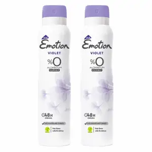 Emotion Kadın Deodorant Sprey Violet 2 x 150 ml