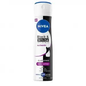 Nivea Black & White Invisible Authentic Kadın Deodorant Sprey 150 ml