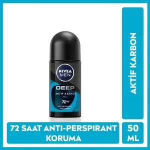 Nivea Men Erkek Roll-on Deodorant Deep Dimension Beat 50 ml