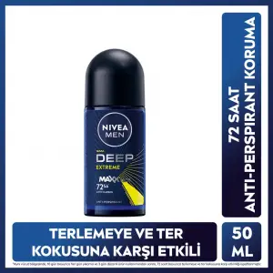 Nivea Men Erkek Roll-on Deodorant Deep Extreme 50 ml