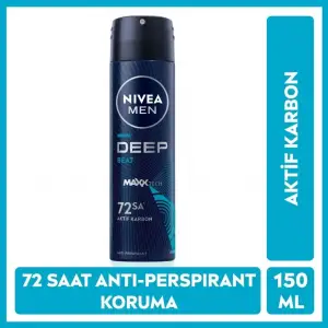 Nivea Men Erkek Sprey Deodorant Deep Dimension Beat 150 ml