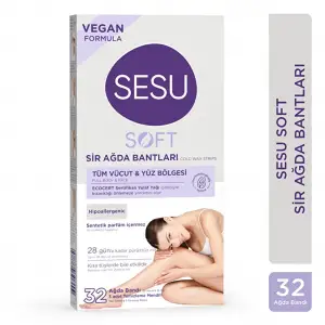 Sesu Soft Ağda Bandı 32li
