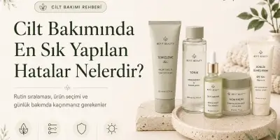 Cilt Bakımında En Sık Yapılan Hatalar Nelerdir?