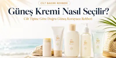 Güneş Kremi Nasıl Seçilir? SPF, UVA ve Cilt Tipine Göre Rehber