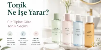Tonik Ne İşe Yarar? Cilt Tipine Göre Tonik Seçimi