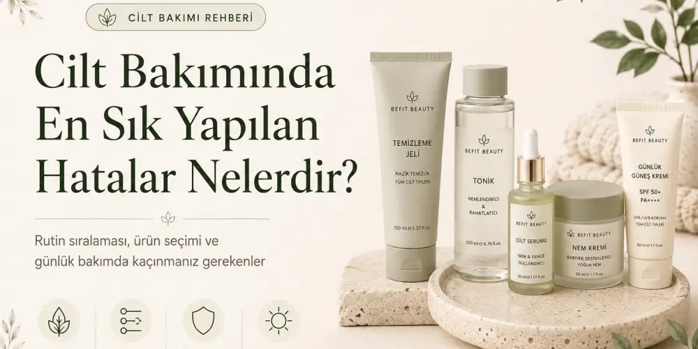 Cilt Bakımında En Sık Yapılan Hatalar Nelerdir?