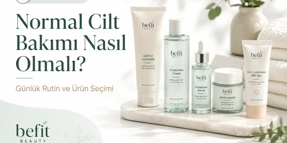 Normal Cilt Bakımı Nasıl Olmalı? Günlük Rutin ve Ürün Seçimi