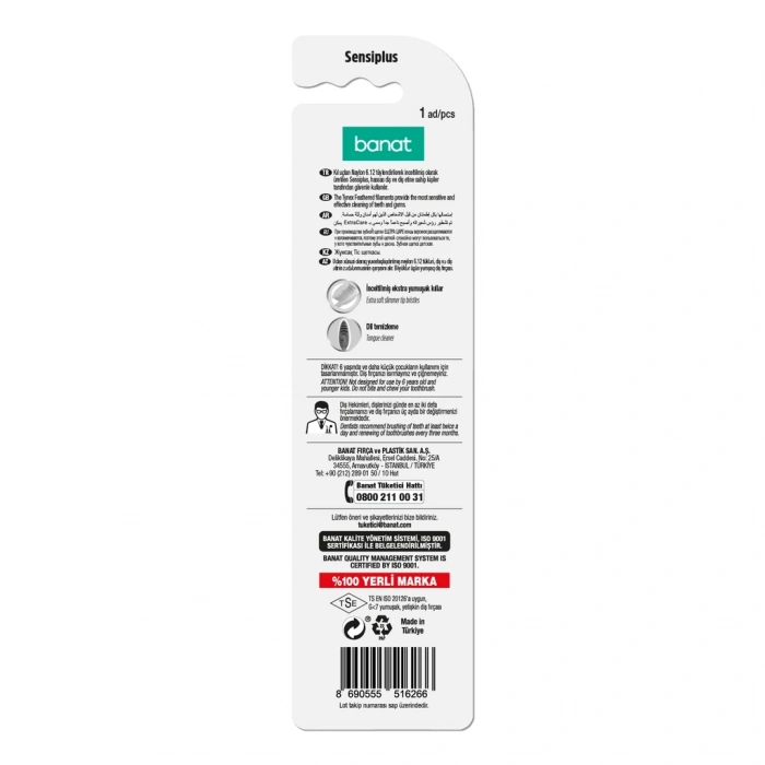 Banat Sensiplus Diş Fırçası (Yumuşak)