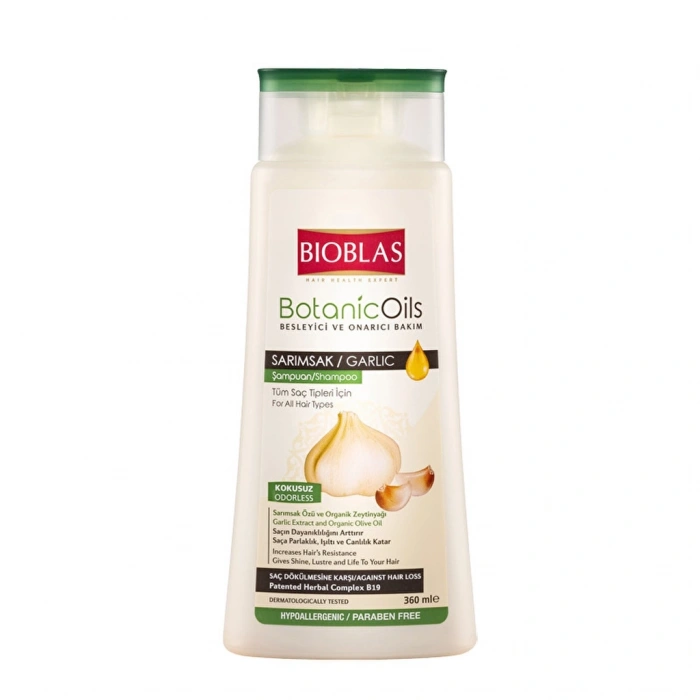Bioblas Botanic Oils Sarımsak Şampuanı 360 ml