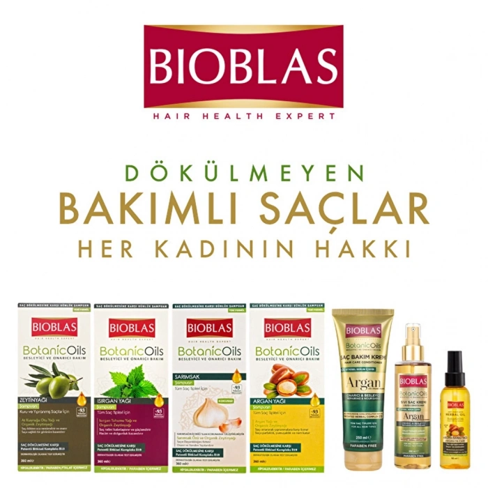 Bioblas Botanic Oils Sarımsak Şampuanı 360 ml