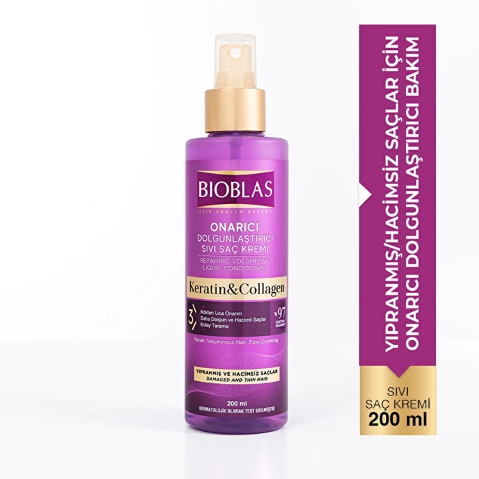 Bioblas Kolajen Keratin Sıvı Saç Kremi 200 ml