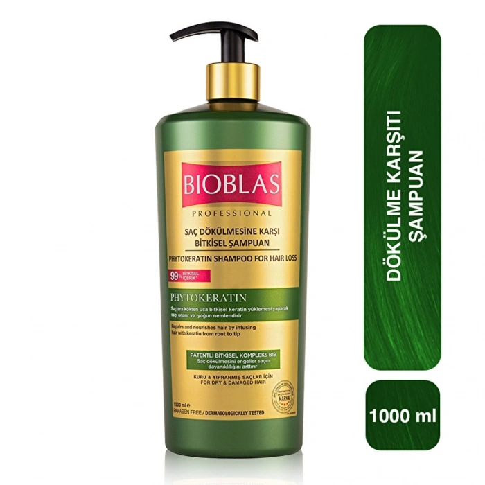 Bioblas Professional Onarıcı Phytokeratin Şampuanı 1000 ml