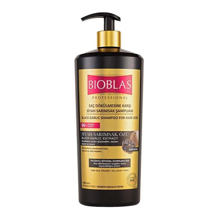 Bioblas Professional Siyah Sarımsak Şampuanı 1000 ml