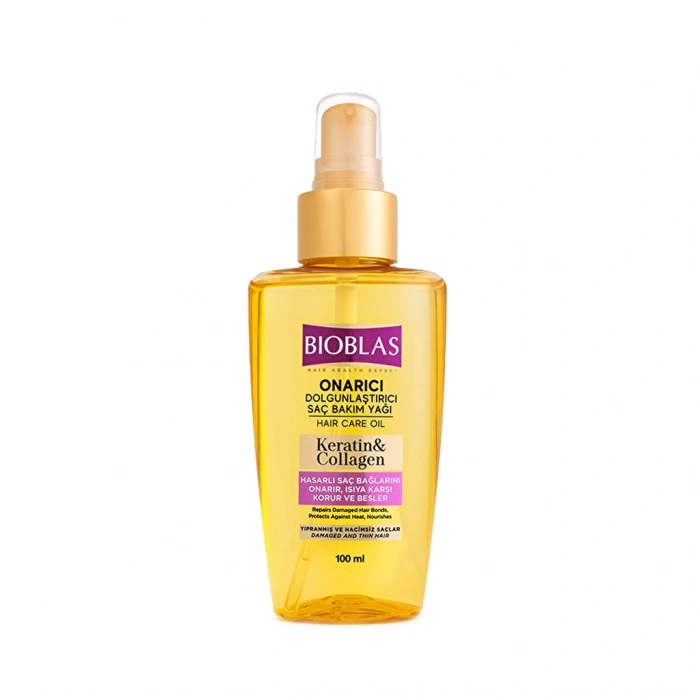 Bioblas Saç Bakım Yağı Keratin Kolajen 100 ml