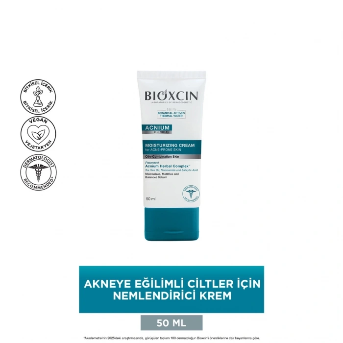 Bioxcin Acnium Nemlendirici Krem 50 ml