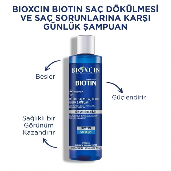 Bioxcin Biotin Şampuan 300 ml
